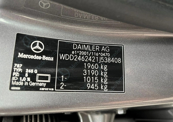 Mercedes-Benz Klasa B cena 65900 przebieg: 197637, rok produkcji 2018 z Dynów małe 436